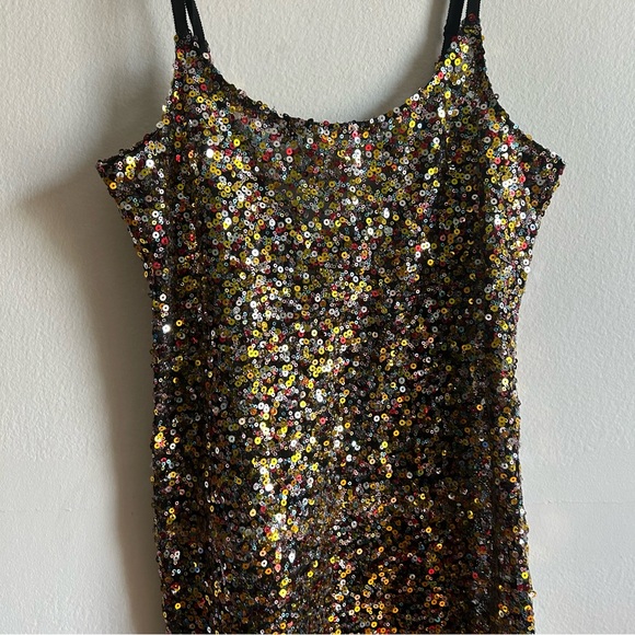 Free People Intimately Free Sequin Mini Slip Dress - Picture 4 of 10